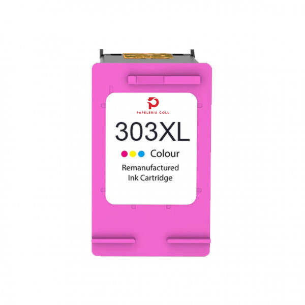 HP 303XL Color Cartucho de Tinta Remanufacturado - Reemplaza T6N03AE/T6N01AE