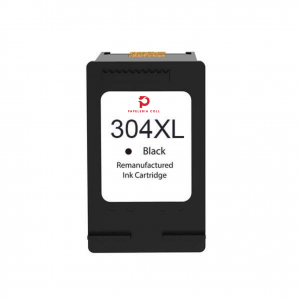 HP 304XL Negro Cartucho de Tinta Remanufacturado - Muestra Nivel de Tinta - Reemplaza N9K08AE/N9K06AE