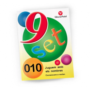 Quadern de matemàtiques 010 – Nou set Juguem amb els nombres – Comencem a restar – infantil