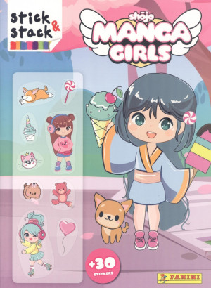 SHOJO MANGA GIRLS.(STICK & STACK)