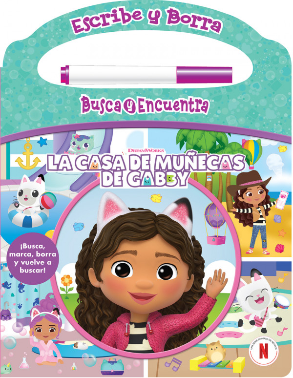 ESCRIBE Y BORRA LA CASA DE MU?ECAS DE GABBY.
