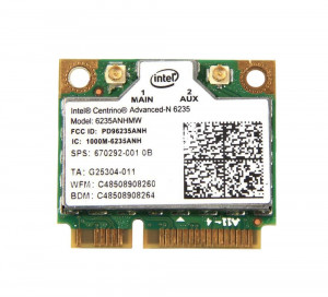 TARJETA WWAN ERICSSON H5321GW 60Y3297 3G 4G
