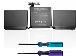 BATERIA APPLE A1713 A1708 A2171 COMPATIBLE MACBOOK PRO RETINA 13 A1708 (2016-2017) A2159 (2019) A2289 (2020) A2338 (2020, 2022) 11.41V ? 4781mAh / 54.5Wh