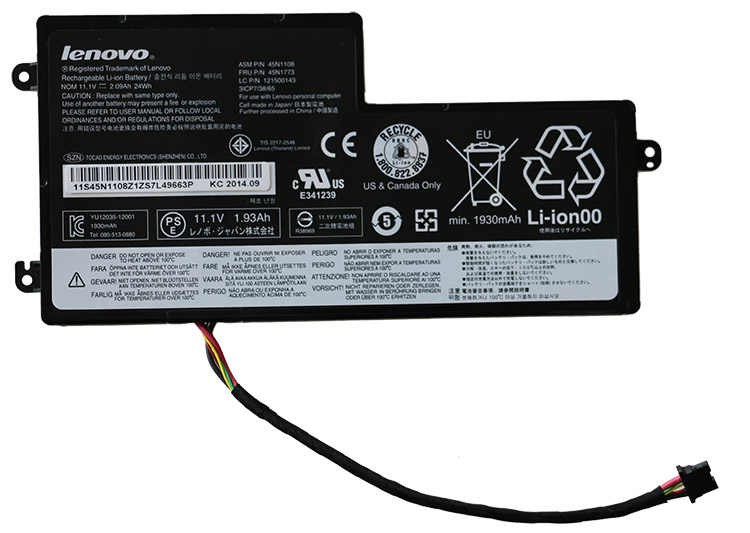BATERIA LENOVO ORIGINAL INTERNA | THINKPAD T440S T450S SERIES | 45N1110 45N1111 45N1108 45N1109 31CP7/38/64 45N1773 ( REFURBISHED )