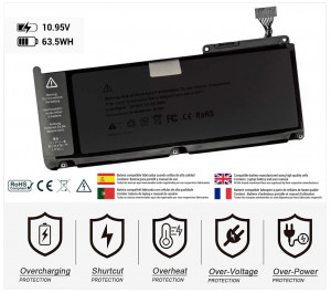 BATERIA APPLE COMPATIBLE A1331 MACBOOK 13" A342 SERIES A?OS 2009/2010 | 661-5391 661-5585 020-6580-A 020-6582-A 020-6810-A