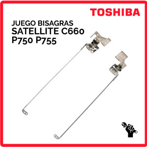 BISAGRAS TOSHIBA SATELLITE C660 P750 P755