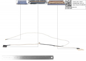 CABLE DE PANTALLA LENOVO IDEAPAD 320S-15IKB 320S-15IKBR SERIES | DC02002R300 5C10N77773