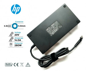 CARGADOR HP COMPATIBLE 280W | 20V / 14.0A | 4.5 x 3.0mm