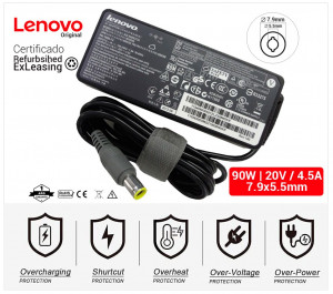 CARGADOR LENOVO ORIGINAL | 20V / 4.5A | 7.9 x 5.5mm | 90W ( REFURBISHED )