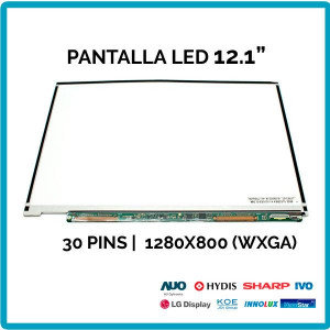 PANTALLA 12.1" | LED | 30 PINS