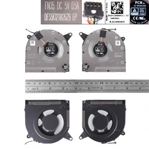 PAR DE VENTILADORES CPU + GPU LENOVO LEGION R9000X Y9000X 2021