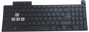 TECLADO ESPA?OL ASUS TUF GAMING F15 FA507 F17 FA707 SERIES SIN FRAME RETROILUMINADO
