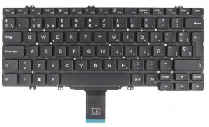 TECLADO ESPA?OL PORTATIL DELL LATITUDE 7300 5310 5300 2 EN 1 SERIES NO RETROILUMINADO ? 0DCJ6K PK132EQ1B21