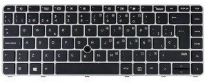 TECLADO ESPA?OL PORTATIL HP ELITEBOOK 840 G3 840 G4 745 G3 SERIES CON POINT STOCK Y CON RETROILUMINACION