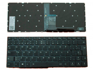 TECLADO ESPA?OL IDEAPAD 310-14 SERIES | NEGRO SIN MARCO | RETROILUMINADO