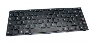 TECLADO LENOVO | IDEAPAD G40 | G40-30 | NEGRO | CON MARCO NEGRO | RETROILUMINADO