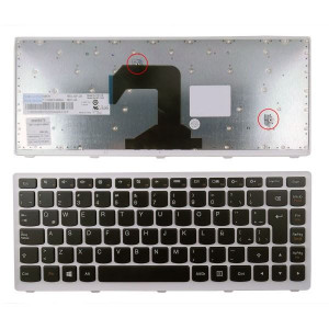 Teclado Latino LENOVO | IDEAPAD | S300 | NEGRO | CON MARCO BLANCO