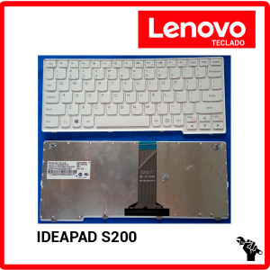 TECLADO ESPA?OL LENOVO | IDEAPAD S200 | BLANCO