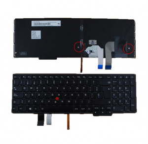 TECLADO ESPA?OL LENOVO | YOGA 15 | NEGRO CON FRAME NEGRO | RETROILUMINADO | POINT STICK