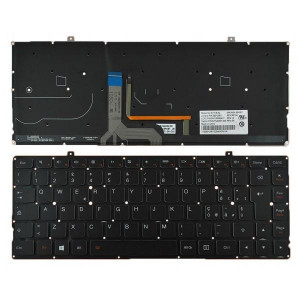 Teclado Italiano LENOVO | IDEAPAD YOGA 2 PRO | SIN MARCO | RETROILUMINADO | NEGRO