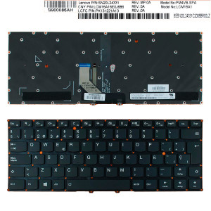 TECLADO ESPA?OL LENOVO YOGA 910-13IKB YOGA 5 PRO SERIES | NEGRO SIN FRAME