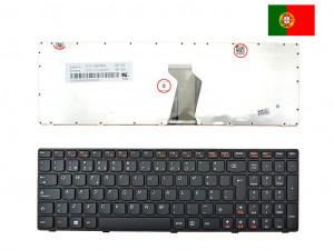 TECLADO PORTUGU?S LENOVO B580 NEGRO CON FRAME NEGRO