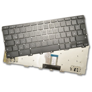TECLADO ESPA?OL TOSHIBA CHROMEBOOK CB30-A | NEGRO | SIN MARCO