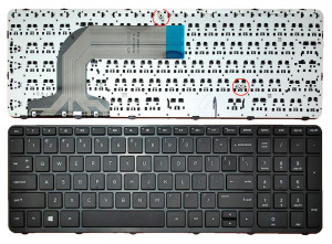 TECLADO HP PAVILION 17-E SERIES | CON MARCO NEGRO