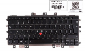TECLADO ESPA?OL LENOVO THINKPAD HELIX 2 SERIES RETROILUMINADO | SP 00JT594 00JT634 00UR010 00UR048