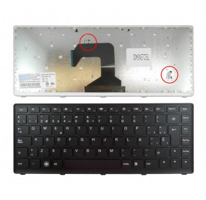 TECLADO ESPA?OL LENOVO IDEAPAD S400 NEGRO | MARCO NEGRO