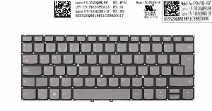 TECLADO ESPA?OL LENOVO YOGA 930-13IKB C930-13IKB SERIES GRIS RETROILUMINADO | SP PD4VB SN20Q88198 PK1318S3A13 V163420BK1