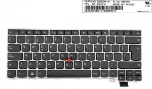 TECLADO ESPA?OL LENOVO THINKPAD T460S SERIES RETROILUMINADO Y CON POINT STICK MARCO GIRS | 01EN820 01EN779 SN20L85167 9Z.NCJSQ.A0Q NSK-ZAASQ AEPS940010 01AV010