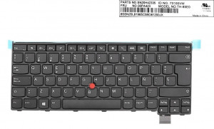 TECLADO ESPA?OL LENOVO THINKPAD T460S SERIES RETROILUMINADO Y CON POINT STICK MARCO NEGRO | 01EN820 01EN779 SN20L85167 9Z.NCJSQ.A0Q NSK-ZAASQ AEPS940010 00PA423
