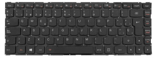 TECLADO PORTATIL ESPA?OL LENOVO YOGA 500-14 SERIES GRIS SIN MARCO RETROILUMINADO | 5CB0J34020 460.03R05.0005