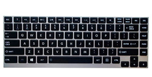 TECLADO INGL?S TOSHIBA U900W NEGRO CON MARCO GRIS | 4B.NBU04.011
