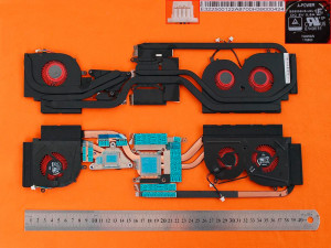VENTILADOR CPU Y GPU CON DISIPADORES MSI GS63VR GS73VR SERIES | BS5005HS-U2L1 BS5005HS-U2F1