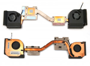 VENTILADORES CPU Y GPU CON DISIPADOR LENOVO THINKPAD P50 P51 SERIES | 00NY520 0NY521 00UR800 MG75090V1-C010-S9A