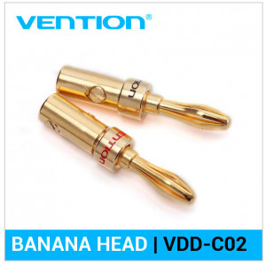 VENTION BANANA HEAD CONEXI?N A AMPLIFICADOR | VDD-C02
